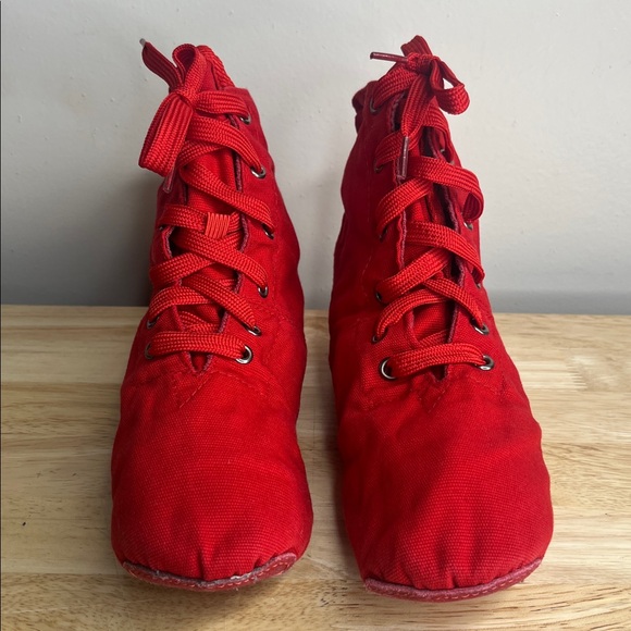 Jazz Boot Shoes Women Dance Shoes for Woman Ankle Boots canvas boots - Picture 8 of 12